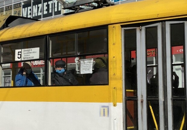 Как работает транспорт в Одессе 6 апреля
