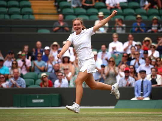 Українка Снігур сенсаційно перемогла на US Open експершу ракетку світу Халеп: відеоогляд матчу