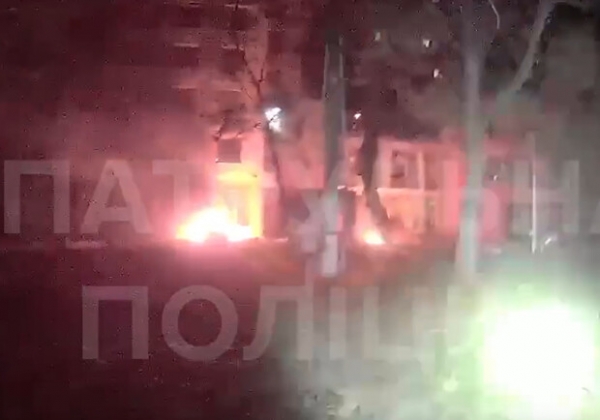 Как прошли первые минуты после ракетной атаки по Одессе: видео полиции