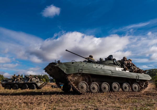Карта боевых действий в Украине 6 ноября