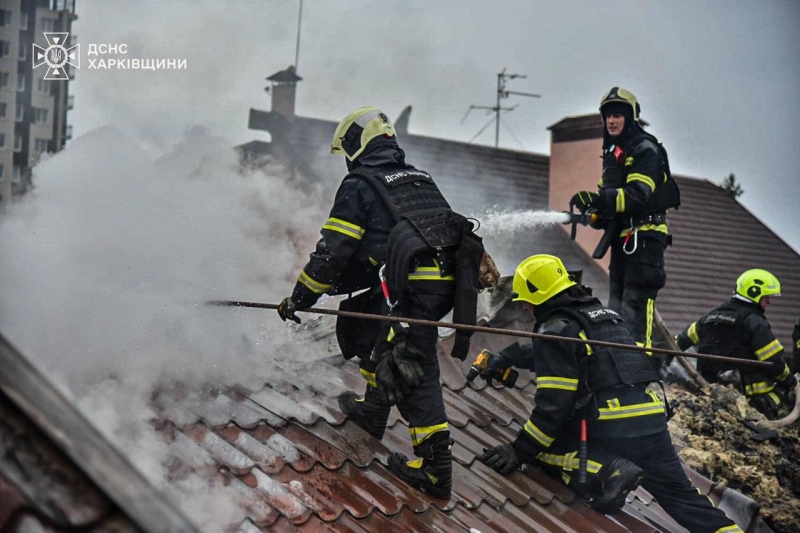 Дрони ворога атакували Харків: на ранок 6 травня у місті майже 20 «прильотів» (фото, відео)